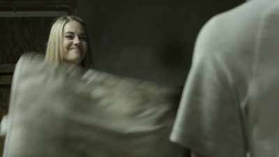 [teens laughing] - Death Camp