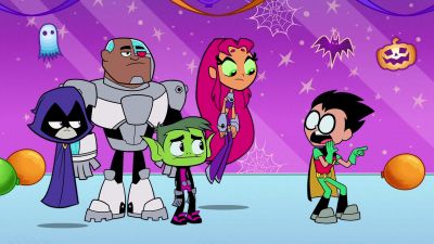 [teeth chatter]
This is going horribly! - Teen Titans Go!