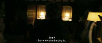 - Teis?
- Sorry to come barging in. - The Marco Effect