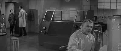 Telephone for you,
sir. It's Inspector Ronet. - Curse of the Fly