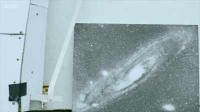 Telescopes of the time
were even able to make out structure - Secrets of Size: Atoms to Supergalaxies