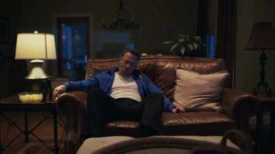 [television clicks off] - The Stranger She Brought Home
