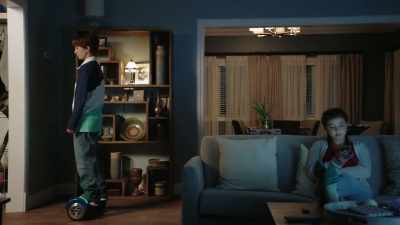 [ Television playing
indistinctly ] - Chad