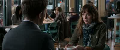 Tell me about your familyMy family UmOkayMy dad died when I was a babySo I was raised by my stepfather RayHe's amazingAnd your motherUm my mother is on husband number fourShe's an incurable romanticAre youAm I a romanticWell I study English LitSo I kind - Fifty Shades of Grey