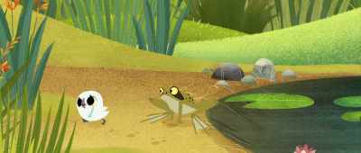 Tell me again
how you chased off
that Black-Backed Gull, Oona. - Puffin Rock and the New Friends