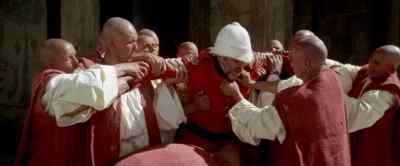 Tell your filthy sods to take
their paws off me double quick… - The Man Who Would Be King