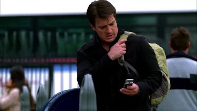 - Tell him to stop fooling around.
- Like that'll help. - Castle