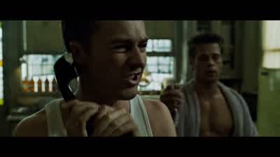 Tell him you blew it all up! - Fight Club