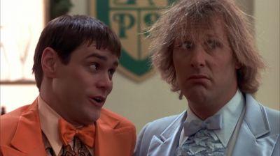 Tell her I'm richand uh I'm good lookingand uh I have a rapist wit - Dumb and Dumber