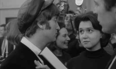 Tell me, how did you find America? - A Hard Day's Night