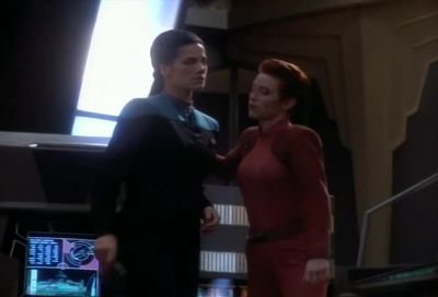 - Tell me.
- l don't know what you're talking about. - Star Trek: Deep Space Nine