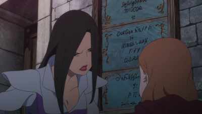 Tell me, you need to be a better
example than this to your child! - Maquia: When the Promised Flower Blooms