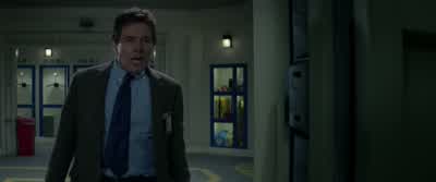 Tell me this door's......on manual. - Godzilla