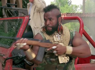 Tell your men
to drop their weapons. - The A-Team