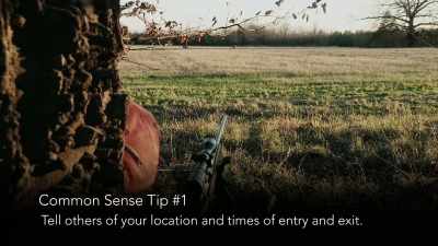 Tell somebody that is trusted
that is going to look after you - Missing 411: The Hunted