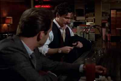 Tell the bartender
this is for the mess I made. - Moonlighting