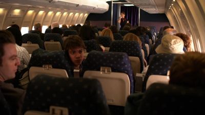 Tell the Captain to hold
the flight for these two. - Weeds