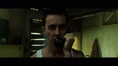 I'll ask the questions Tell himThe liberator who destroyed my property realigned my perceptions - Fight Club