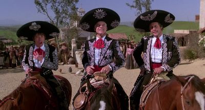Tell us we will die like dogs - Three Amigos!