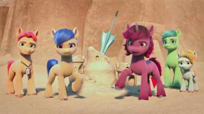 Tell me what happened.
One at a time. - My Little Pony: Make Your Mark