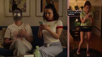 Tell me what she said.
‐ Hey, J, has Madison texted you about me? - Dollface