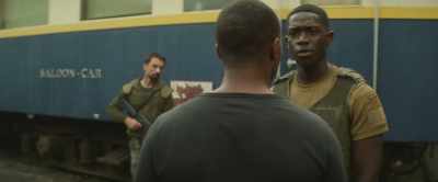 -Tell me what you're hiding.
-[Leo laughs] - Outside the Wire