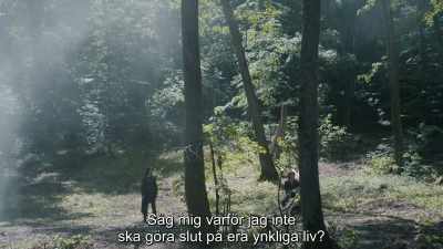Tell me why I shouldn't end
your miserable lives? - Dragonheart: Battle for the Heartfire