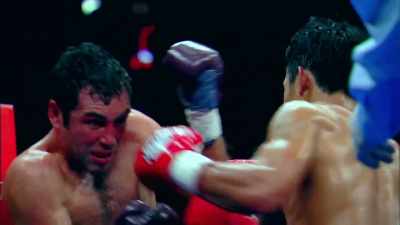Telling myself, "Man, if
I get hit with one punch - The Golden Boy