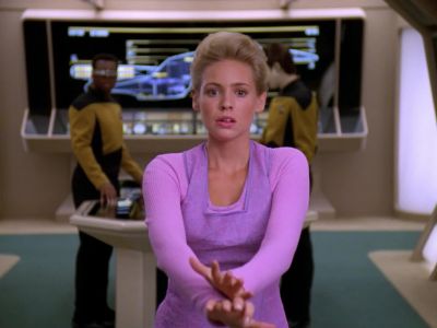 Temperature in the reaction
chamber has returned to normal. - Star Trek: The Next Generation