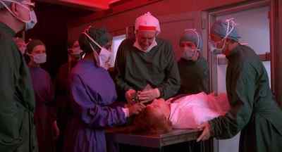 Temperature, nurse? - Britannia Hospital