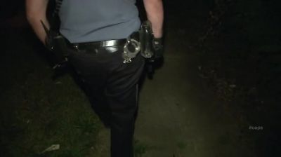 TEMPLETON: Dude, there's a
flashlight right there. - Cops