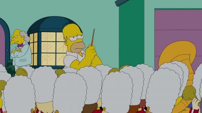 (tempo increases) - The Simpsons