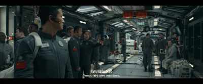 Temporary crew members, - The Wandering Earth II
