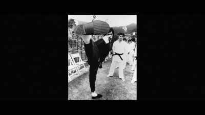 'Ten months later,
Bruce Lee's dream has come true. - The Final Game of Death
