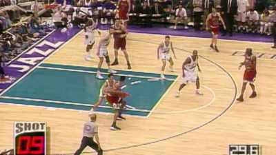Ten on the shot clock. - The Last Dance