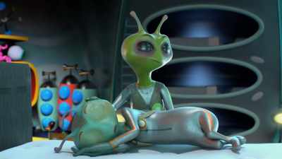 [tender babbling] - Alien TV