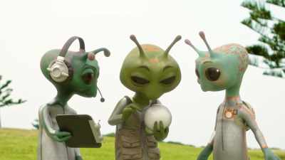 [tender murmuring] - Alien TV