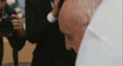 Tenderness makes us
use our eyes to see the other, - Pope Francis: A Man of His Word