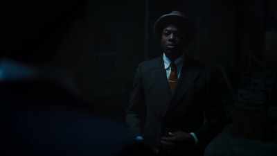 [tense dramatic music] - The Porter