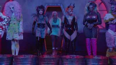 [tense electronic music] - The Boulet Brothers' Dragula: Titans