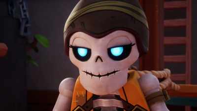 [tense foreboding music] - LEGO Ninjago: Dragons Rising