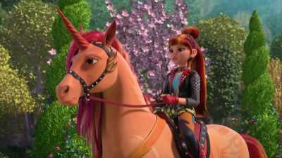 [tense music continues] - Unicorn Academy