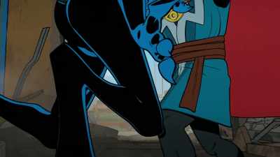 - [♪ tense music continuing]
- [Doctor Strange groans] - Your Friendly Neighborhood Spider-Man