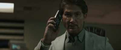 [tense music]
[phone vibrating] - Ruthless