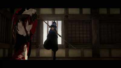 [tense music playing] - BLUE EYE SAMURAI