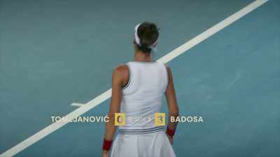 [tense music playing] - Break Point