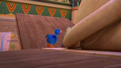 [tense music playing] - Ridley Jones