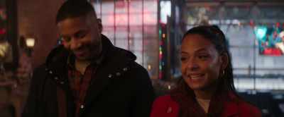 [tense music playing] - Meet Me Next Christmas