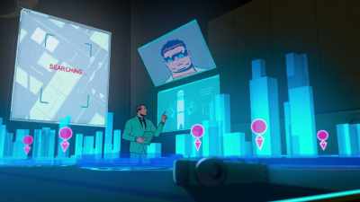 - [♪ tense music playing]
- [Spider-Man on comms] Mr. Osborn? - Your Friendly Neighborhood Spider-Man