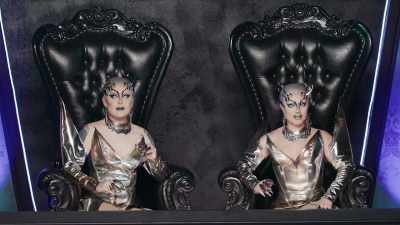 [tense music] - The Boulet Brothers' Dragula: Titans